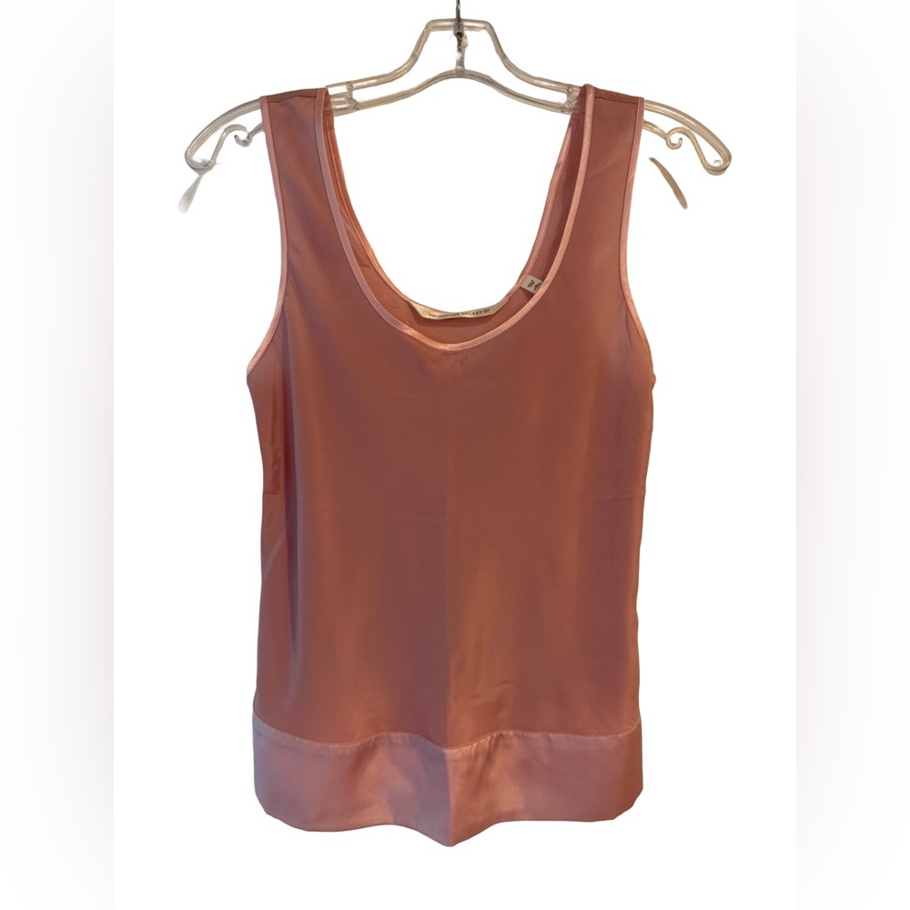 Victoria’s Secret Pale Pink Satin Tank XS Silky Sleeveless Top